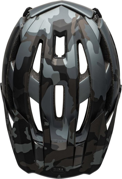 Helmetë çiklizmi Full Face Bell Super Air R Mips Spherical, MTB, e bardhë infrakuqe mat me shkëlqim