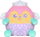 Lodër pelushi DreamBeams Luna The Magic Fairy, 18 cm, që shkëlqen në errësirë, shumëngjyrëshe