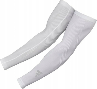 Mëngë kompresuese adidas ADSL-13023WH, S/M, sportive, të bardha