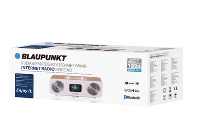 Radio Interneti me Bluetooth dhe FM/DAB+ BLAUPUNKT IR50DAB