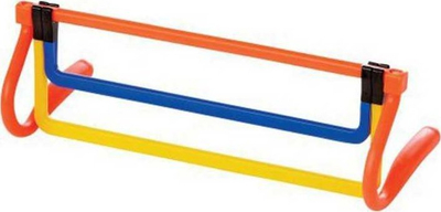 Pengesë trajnimi që e çon lartësinë, 15-30 cm, me bojra të ndryshme