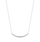 Qafore për femra Brosway Fancy Infinite White Silver Necklace FIW149, e argjendtë