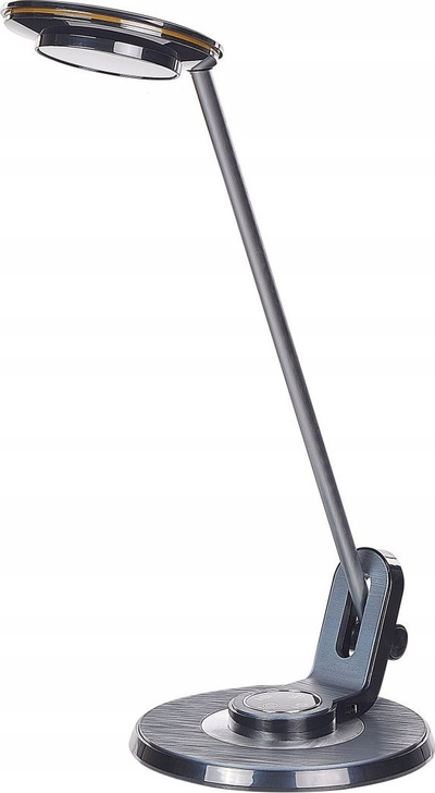 Llambë tavoline Beliani 380753, LED, port USB, argjendi