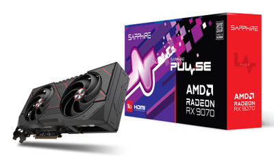 Karta grafike Sapphire AMD Radeon RX 9070 PULSE, 16GB GDDR6, RDNA 4