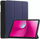 Mbulesë tableti SUPERO SMART për T-Mobile T Tablet 2 10.1 5G 2025, kapak palosës, blu e errët