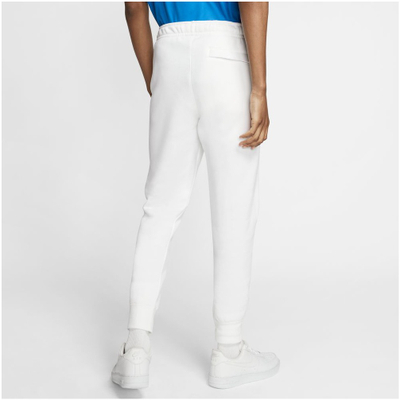 Pantallona stërvitje Nike Sportswear për burra, fleece, të bardha