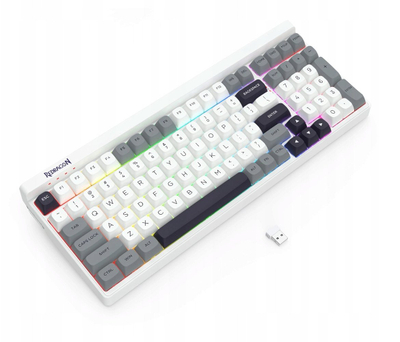 Tastierë mekanike Redragon K656 PRO, wireless me 3 mënyra, RGB, 100 taste