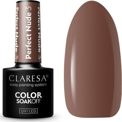 Llakk xhel për thonj Claresa Color Perfect Nude Shade 3, 5 g, nude