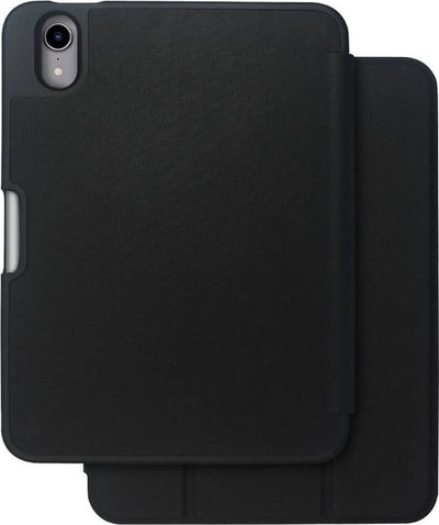 Këllëf tableti Crong FlexFolio për iPad mini 6 8.3", me qëndrim, i zi
