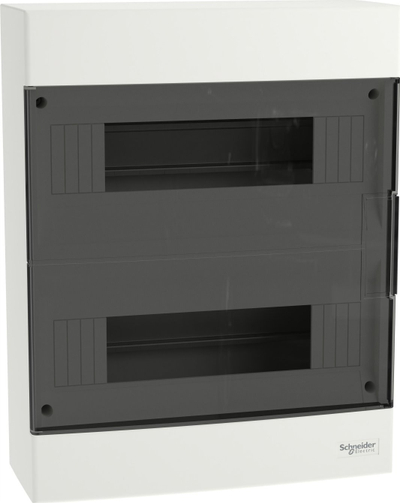 Модуларна кутија Schneider Easy9 EU, 2x12 модули, IP40, бела