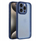 Mbulesë telefoni Variete Case për iPhone 17 Pro, plastike me kornizë TPU, blu navy