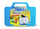 The Travel Book Rest Beachy Blue