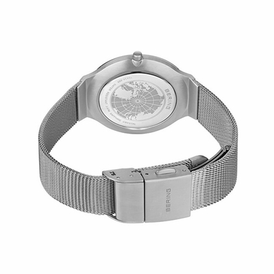 Orë grash Bering Ultra Slim 18434-000, e argjendtë