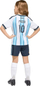 Set fanellë fëmijësh Adidas Argentina Home 2026 Messi 10, me çorape, shumëngjyrësh