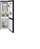 Frigorifer kombinë Electrolux 800 Series LNT7ME32M2, 186 cm, No Frost, inox i zi