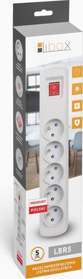 Kabllo vazhduese LIBOX kundër mbitensionit, 3m