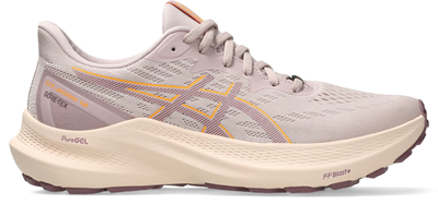 Atlete vrapimi Asics GT-2000 12 GTX W, membranë Gore Tex, për femra, gri