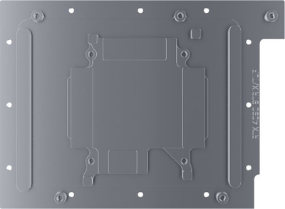 Waterblock GPU Alphacool Eisblock Aurora GPX-N RTX 4090 ASUS Strix TUF, aRGB, me backplate alumini, i zi transparent