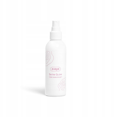 Tonik fytyre Ziaja Satin Glow, hidratues, me trëndafil dhe Cica
