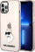 Kapak telefoni Karl Lagerfeld KLHCP12MHN, për iPhone 12 / 12 Pro, Choupette, rozë transparent