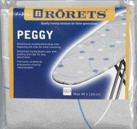 Mbulesë për tavolinë hekurosje Rorets Peggy, 40 x 120cm, e hirtë
