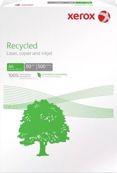 Letër kopjuese Xerox Recycled, A4, 80g, e bardhë