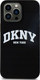 Këllëf telefoni DKNY Liquid Silicone për iPhone 13 Pro Max, MagSafe, i zi