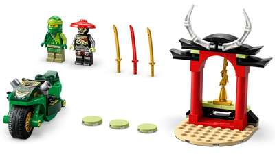 Set konstruktiv LEGO NINJAGO 71788 Lloyd Ninja Street Bike, motor, për fëmijë 4+