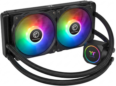 Ftohës uji për CPU Thermaltake TH240 V3 ARGB Sync, 240mm, AIO, i zi