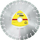 Disk prerës diamanti Klingspor DT600U, 350mm, për beton të armuar