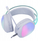 Слушалки гејминг Marvo HG8959, RGB, транспарентни