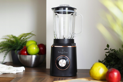Mikser blender Berlinger Haus BH-9449, 1000W, 1.5L, qelq, rozë gold