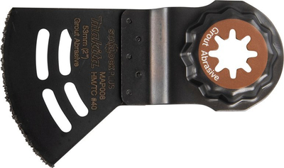 Teh sharrë multitool Makita MT TC HM, 40 x 53 mm, për beton të ajrosur, i zi