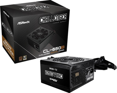 Furnizues energjie Asrock Challenger CL-650B, 650W, 80+ Bronze