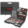 Set veglash në valixhe Tool Set, 180 pjesë, profile gjashtëkëndore, gri