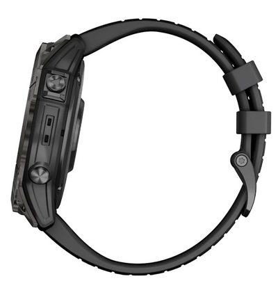Ora inteligjente Garmin Fenix 7X Pro Sapphire Solar, GPS, 51mm, e zezë