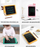 Tablete grafike Woopie Magic Slate, 8.5", ekran LCD, jeshile