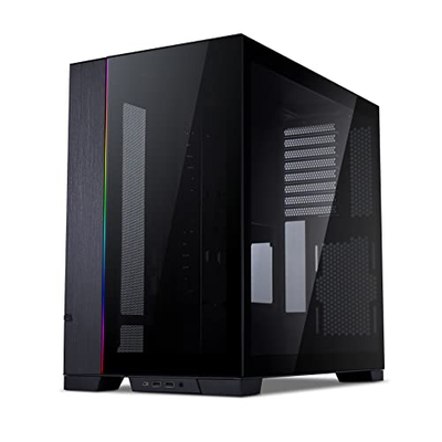 Kutia për kompjuter Lian Li O11D Evo, ATX Mid Tower, xham i temperuar, e zezë