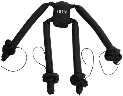 Loknues pa nxehtësi Glov Coolcurl Spider, 4 krahë, memory foam, i zi