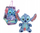 Lodër interaktive pelushi Psytulaski Stitch, me aplikacion, me çantë transporti, blu