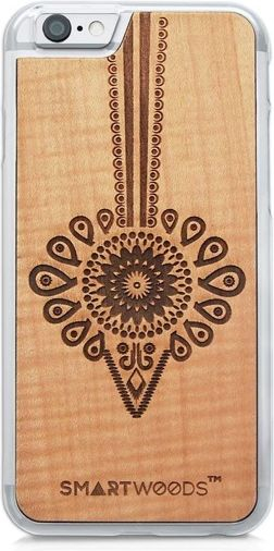 Kapak telefoni Smartwoods Parzenica Clear, dru natyral, për iPhone 6 6S