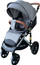 Karrocë bebe Summer Baby Sempre, palosëse, me mbrojtëse shiu, gri