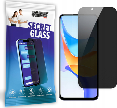 Xham mbrojtës GrizzGlass Matte SecretGlass për Honor Play 50 Plus, efekt privatësie, mat
