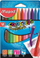 Lapsa me ngjyra Maped ColorPeps Plastic Crayons, 12 copa, për kalamaj