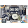 Set enësh kuzhine lodër Mega Creative Cooker, pianurë dyfishe, për fëmijë 3+, blu e bardhë