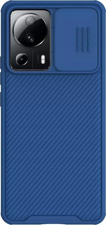 Këllëf telefoni Nillkin Camshield Pro Xiaomi 13 Lite CIVI 2, mbrojtje kamerë, PC, blu