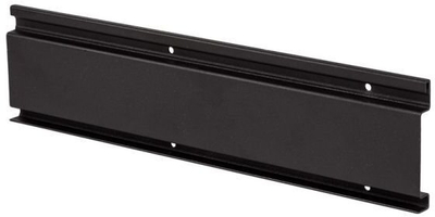 Shinë muri HausHalt RAIL HH90324, 0.6 m, për organizim veglash, e zezë