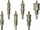 Set freza rrethore për metal G40200, 16 35mm, titanium, në kuti alumini