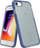 Mbulesë telefoni Adidas Agravic për iPhone 6/6s/7/8/SE, transparente, me kornizë blu