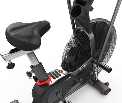 Biçikletë ajri Schwinn Airdyne AD8, rezistencë ajri, ekran LCD, e zezë